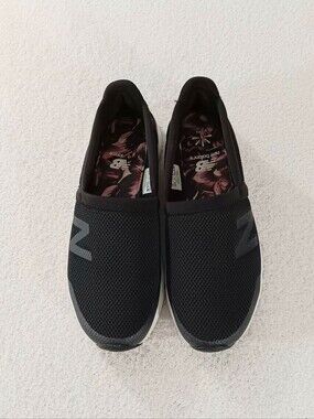New Balance Cush+ 260 Black Mesh Slip On Shoes Womens 8.5 B